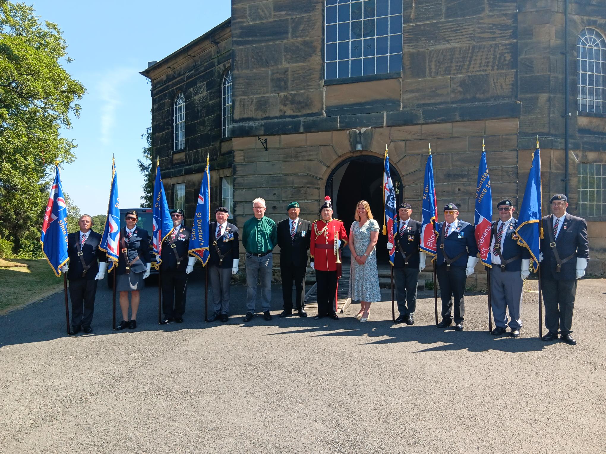 A group photo from the Ambassador Standard Bearing Training