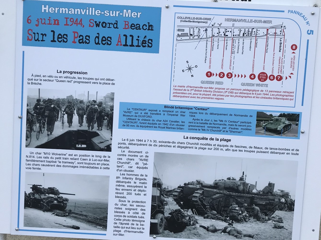 Sword beach - D-Day 75