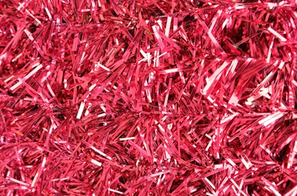 A photo of a pile of tinsel