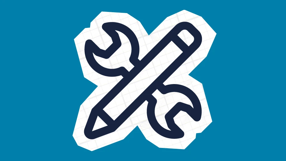 An icon of a pencil and a wrench