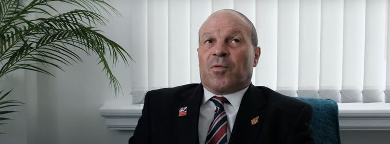 Blind veteran Billy 