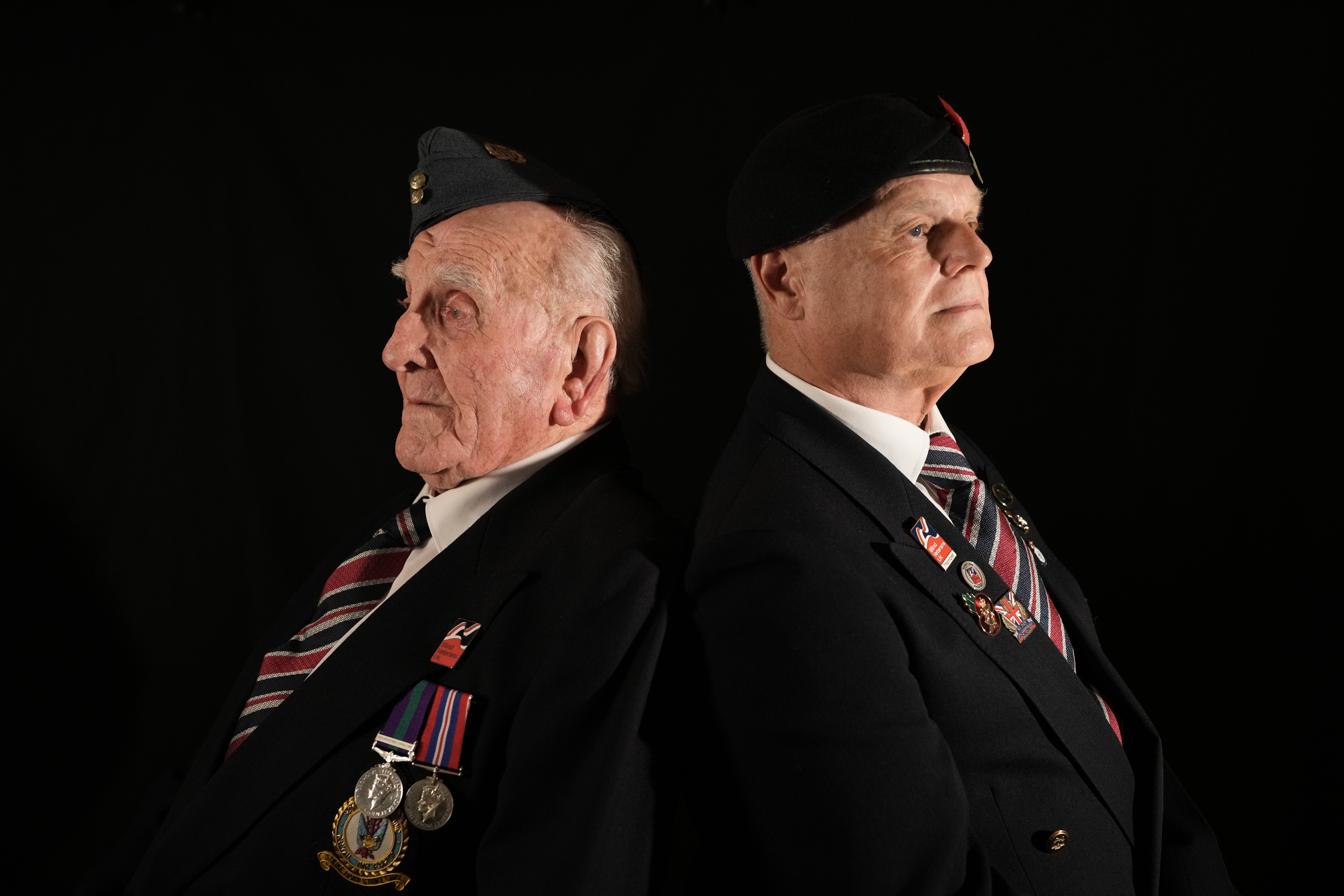 Michael and Wayne back to back - Remembrance 2025