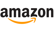 Amazon logo linking to their website