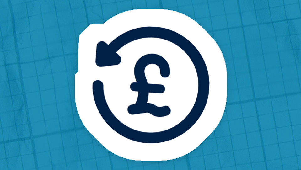 Icon of a pound sign with a circular arrow encompassing it