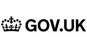Link to gov.uk website and logo