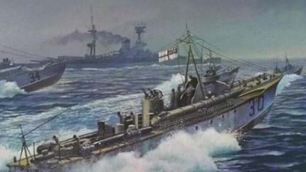 Illustration of a military ship from Glimpses of War Volume 2 front cover