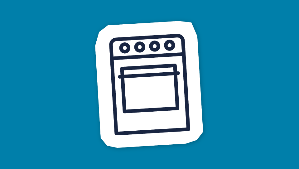 Icon of an oven