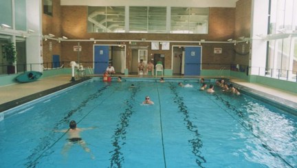 The swimming pool at our Centre of Wellbeing in Brighton