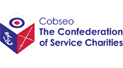 An image showing the logo of Cobeso – The Confederation of Service Charities, and a link to their website.