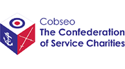 An image showing the logo of Cobeso – The Confederation of Service Charities, and a link to their website.