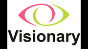 An image showing the logo of Visionary, a member organisation for sight loss charities, and a link to their website. 
