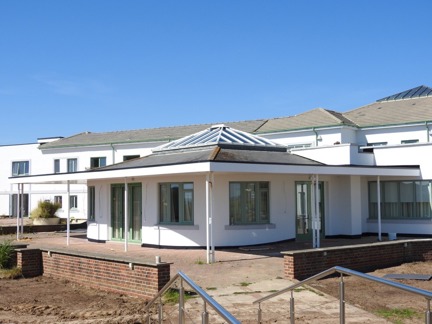 The outside of the Rustington centre of Wellbeing